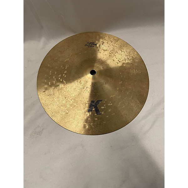 Used Zildjian 10in K Custom Dark Crash Cymbal
