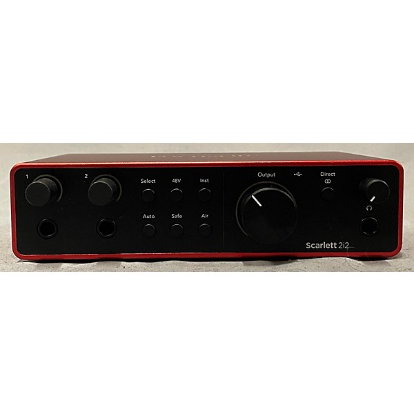 Used Focusrite Scarlett 2i2 Gen 4 Audio Interface