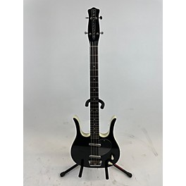 Used Danelectro Dead-On 58 Longhorn Black Electric Bass Guitar