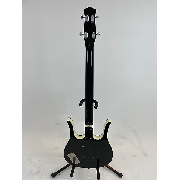 Used Danelectro Dead-On 58 Longhorn Black Electric Bass Guitar