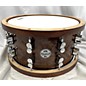 Used PDP by DW 7.5X14 Limited-Edition Dark Stain Maple And Walnut Snare With Walnut Hoops And Chrome Hardware Drum thumbnail