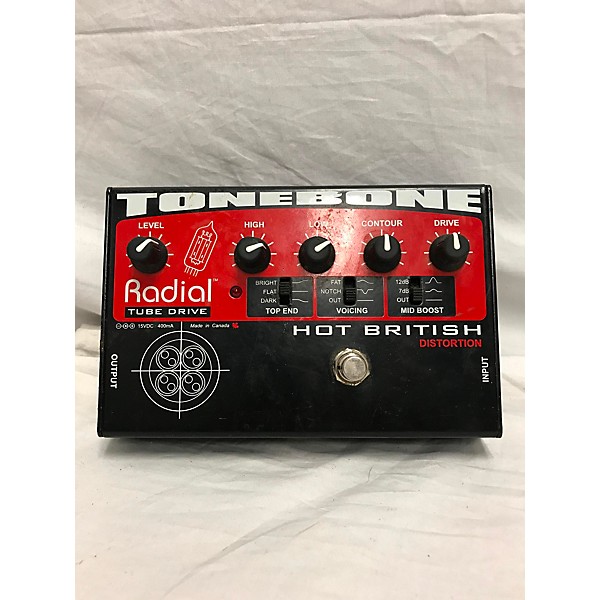 Used Radial Engineering Tonebone Hot British Tube Drive Effect Pedal