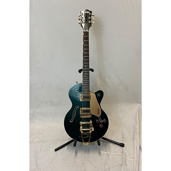 Used Gretsch Guitars Used Gretsch Guitars G5655TG Cadillac Green Hollow Body Electric Guitar