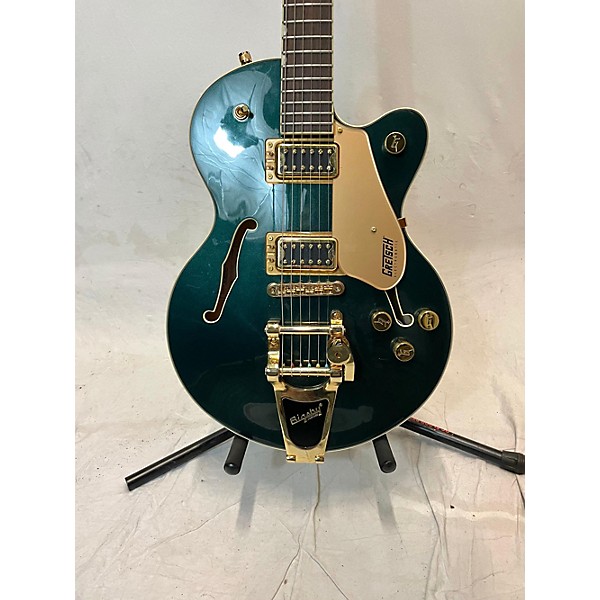 Used Gretsch Guitars Used Gretsch Guitars G5655TG Cadillac Green Hollow Body Electric Guitar