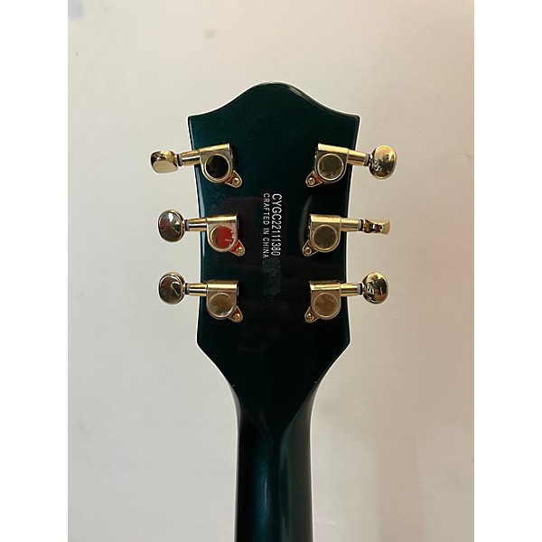 Used Gretsch Guitars Used Gretsch Guitars G5655TG Cadillac Green Hollow Body Electric Guitar