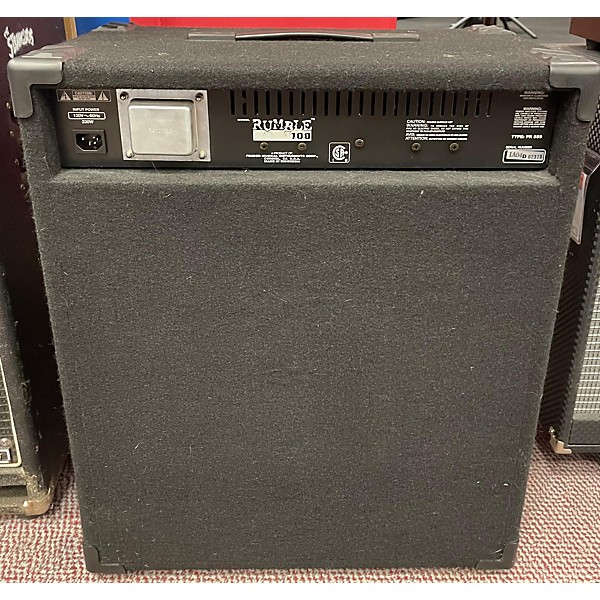 Used Fender Rumble 100 1x15 100W Bass Combo Amp