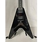 Used Epiphone Used Epiphone Dave Mustaine Flying V Custom Black Solid Body Electric Guitar