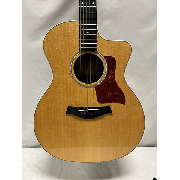 Used Taylor Used 2017 Taylor 214CE Deluxe Natural Acoustic Electric Guitar