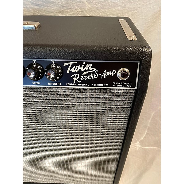 Used Fender 1965 Reissue Twin Reverb 85W 2x12 Tube Guitar Combo Amp