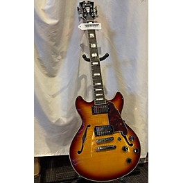 Used D'Angelico Used D'Angelico Premier DC Mini XT Vintage Sunburst Hollow Body Electric Guitar