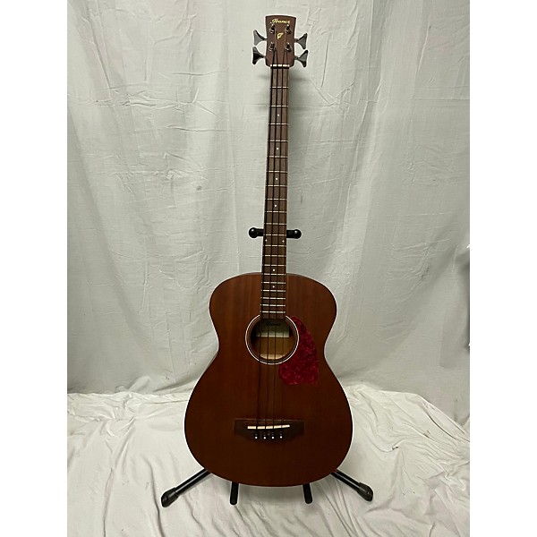 Used Ibanez Used Ibanez PCBE12MH Mahogany Acoustic Bass Guitar