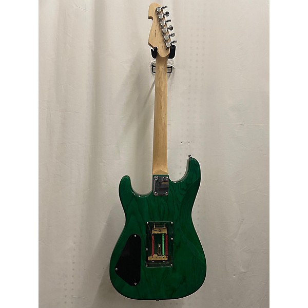 Used Fu Tone Used FU Tone FU Tone Pro Trans Green Solid Body Electric Guitar