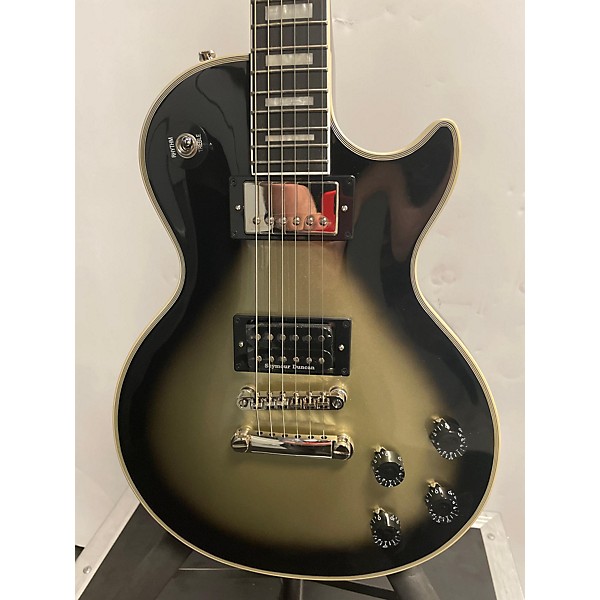 Used Epiphone Used 2022 Epiphone Les Paul Custom Art Collection: Mark Ryden’s “The Veil Of Bees" Silverburst Solid Body El...