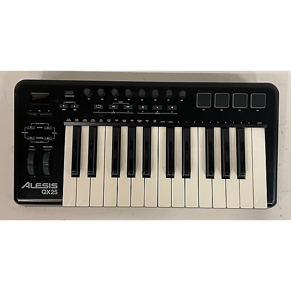 Used Alesis QX25 25 Key MIDI Controller