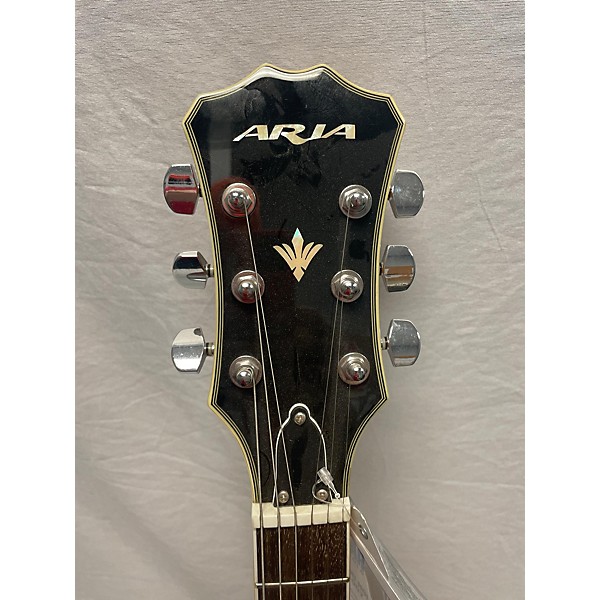 Used Aria SEMI HOLLOW Hollow Body Electric Guitar