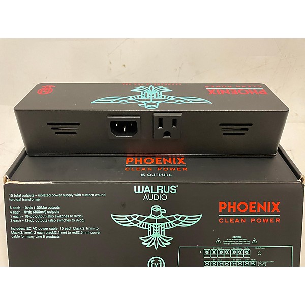 Used Walrus Audio PHOENIX Effect Pedal Package