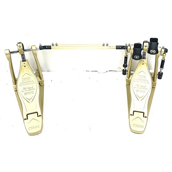 Used TAMA HP600TWG 600 Series Iron Cobra Double Bass Drum Pedal