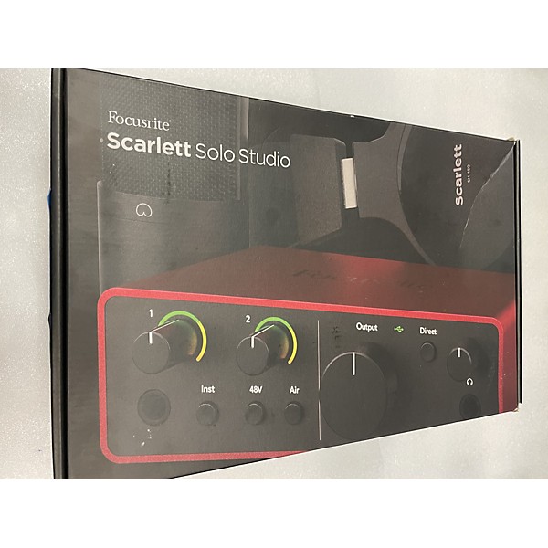 Used Focusrite Scarlett Solo Studio Audio Interface