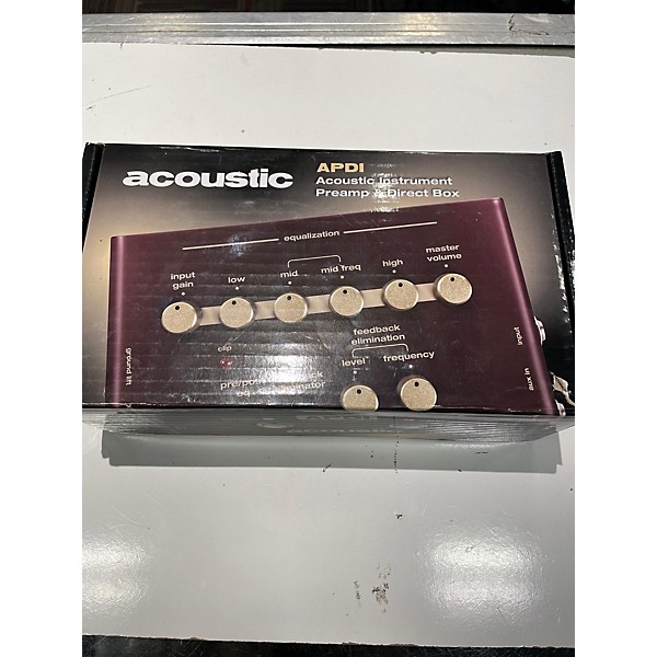 Used Acoustic APDI Guitar Preamp