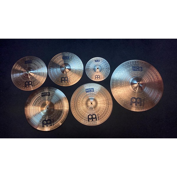 Used MEINL 20in HCS SET W/HIHAT & CHINA Cymbal