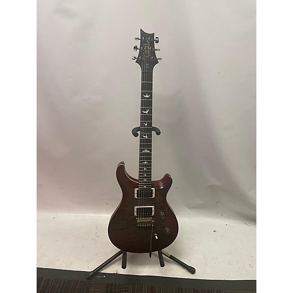 Used PRS Used PRS CE24 Limited Edition Grey Black Red Burst Solid Body Electric Guitar