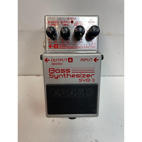Used BOSS SYB3 Bass Synth Bass Effect Pedal