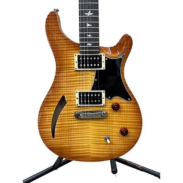 Used PRS Used PRS SE Custom 22 Semi-Hollowbody Honey Burst Hollow Body Electric Guitar