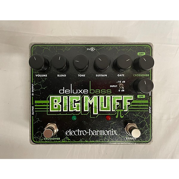 Used Electro-Harmonix Deluxe Bass Big Muff Distortion Bass Effect Pedal