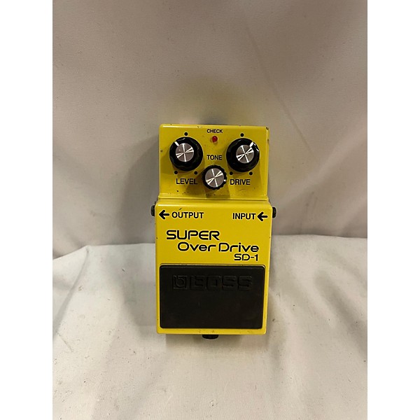 Used BOSS SD1 Super Overdrive Effect Pedal