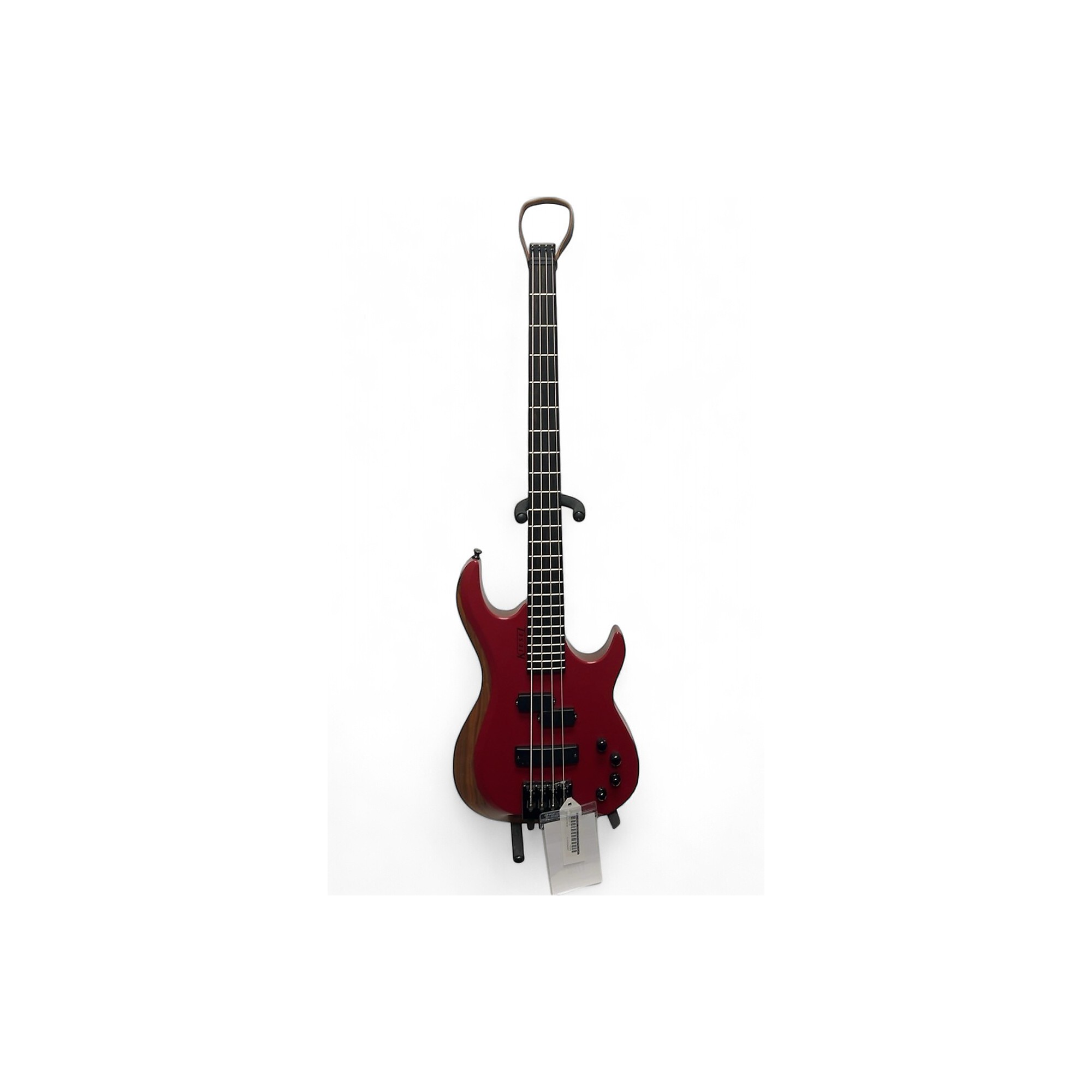 Used Kiesel Osiris 4 Headless Red Electric Bass Guitar Red