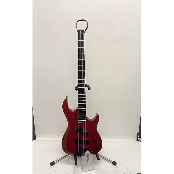 Used Used Kiesel Osiris 4 Headless Red Electric Bass Guitar