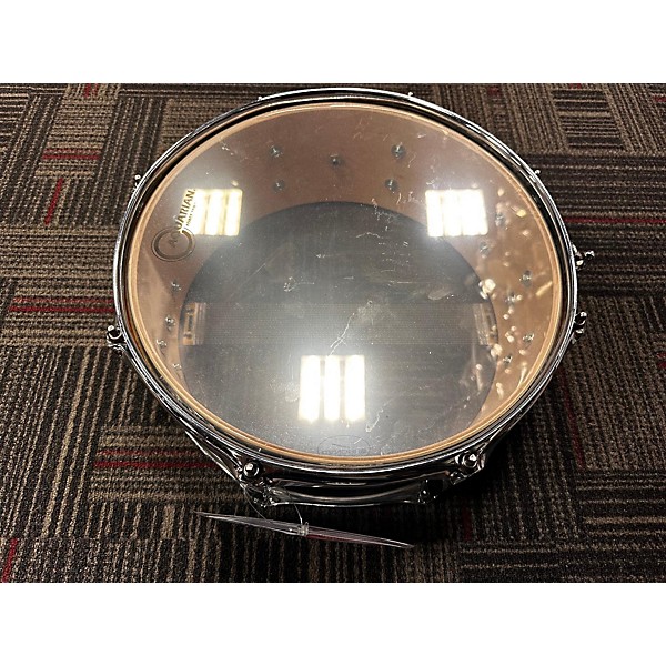 Used Used  Canopus Yaiba 5.5X14 Snare Drum Black