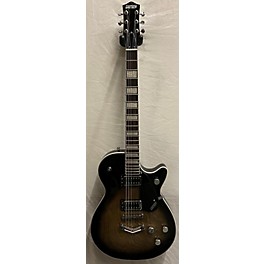 Used Gretsch Guitars Used Gretsch Guitars G5220 Electromatic Black And Silver Hollow Body Electric Guitar