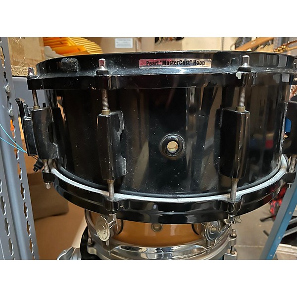 Used Pearl 5X14 Masterworks Custom Snare Drum