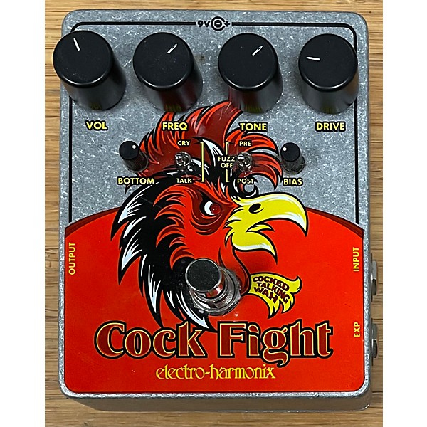 Used Electro-Harmonix Cock Fight Talking Wah Effect Pedal