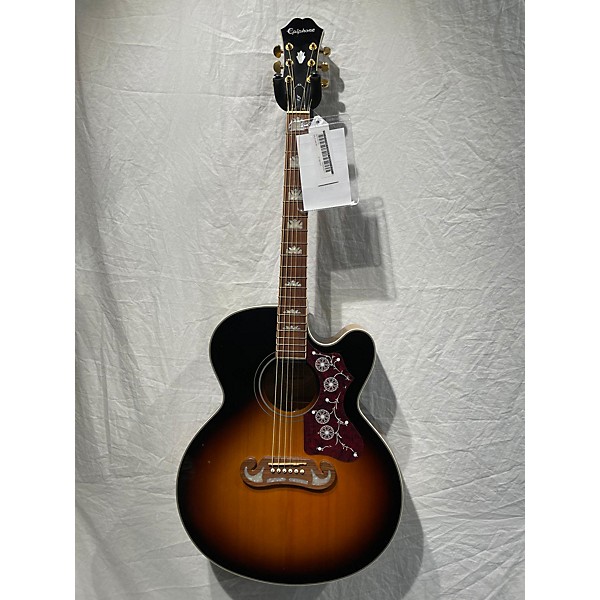 Used Epiphone EJ200SCE Acoustic Electric Guitar