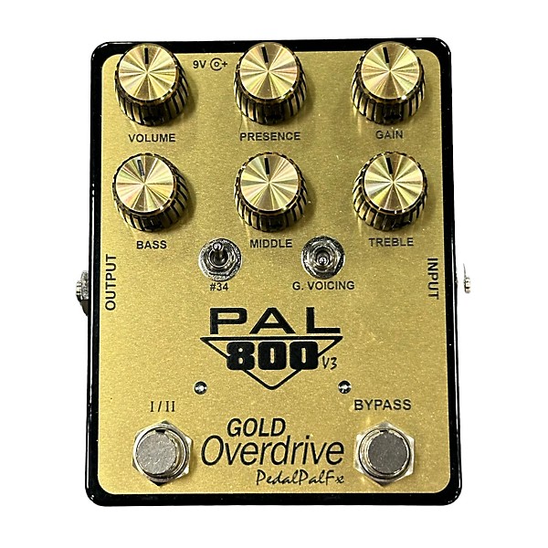 Used Used PedalPalFx PAL 800-V3 GOLD Effect Pedal