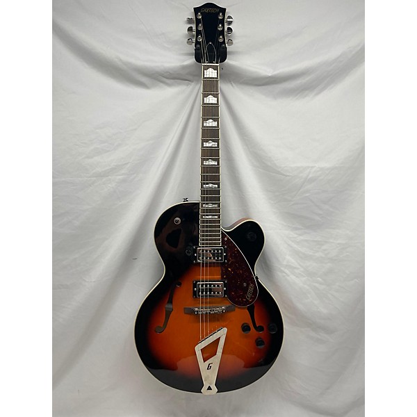 Used Gretsch Guitars Used Gretsch Guitars G2420T Streamliner 2 Color Sunburst Hollow Body Electric Guitar