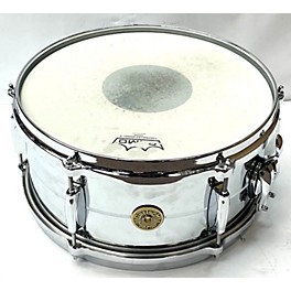 Used Gretsch Drums 6X13 G4168 CHROME OVER BRASS Drum