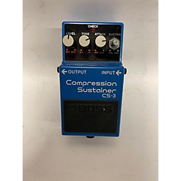 Used BOSS CS3 Compressor Sustainer Effect Pedal