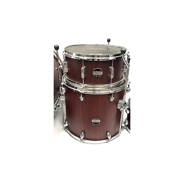 Used Mapex Used Mapex 4 piece Mars Cherry Stain Drum Kit