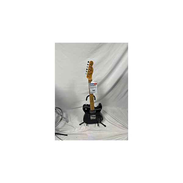 Used Fender Used Fender Classic Series '72 Telecaster Custom Black Solid Body Electric Guitar