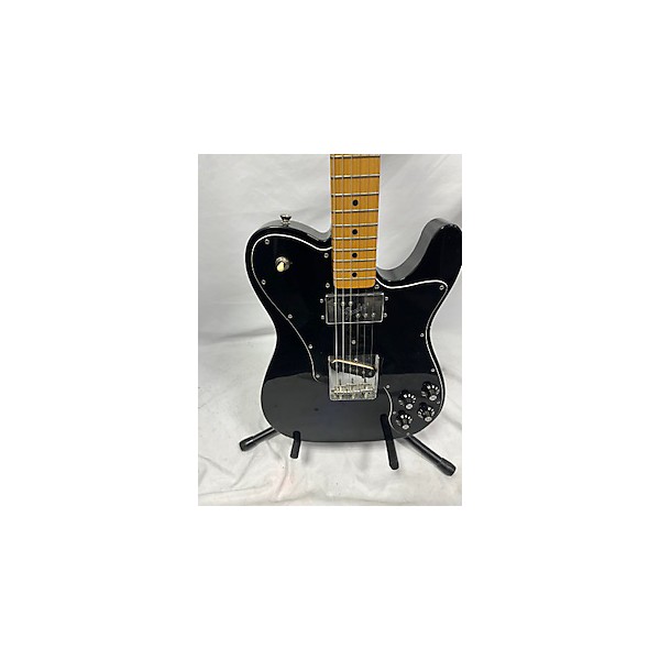 Used Fender Used Fender Classic Series '72 Telecaster Custom Black Solid Body Electric Guitar