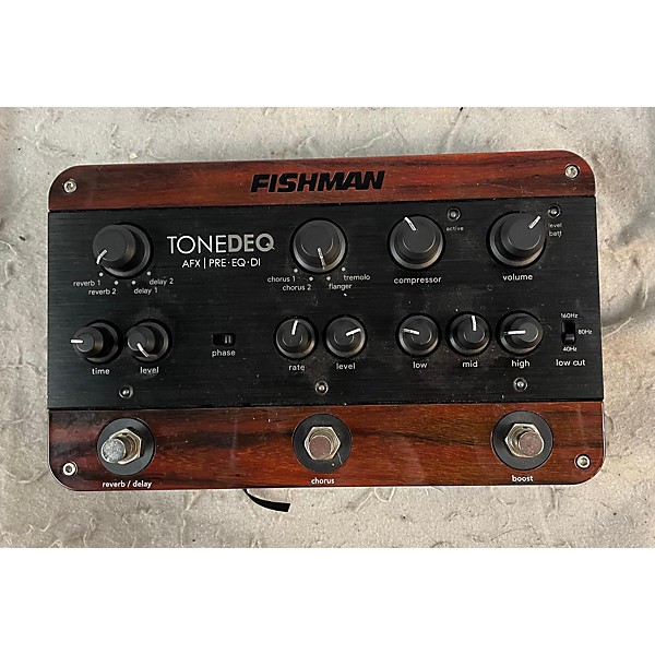 Used Fishman TONEDEQ Guitar Preamp