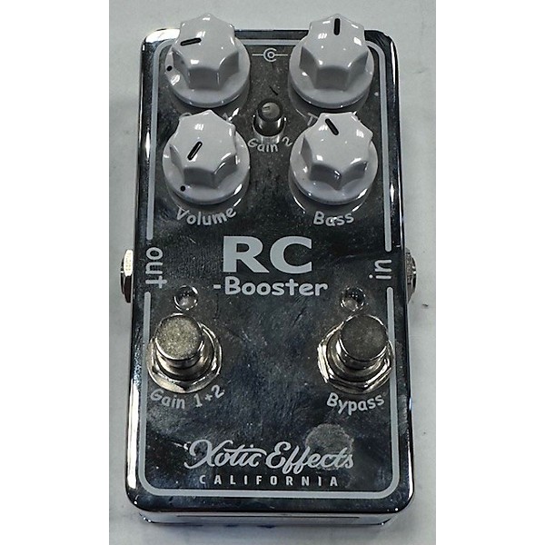 Used Xotic RC Booster Effect Pedal