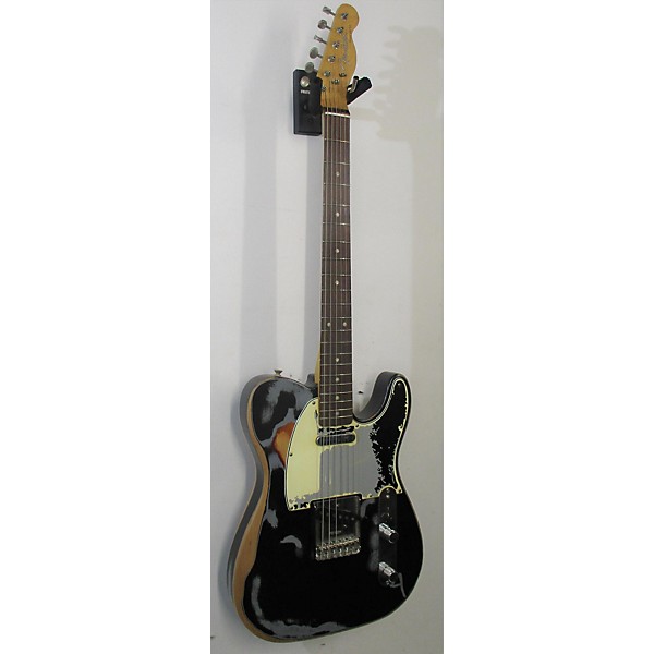 Used Fender Used  Fender Joe Strummer Signature Telecaster Black Over 3-Color Sunburst