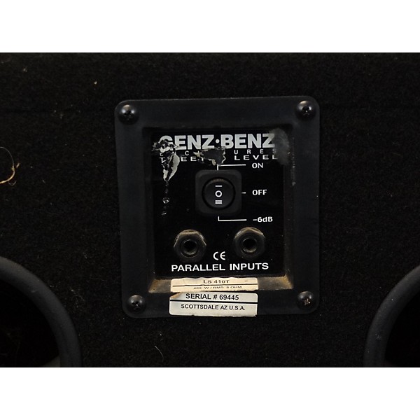 Used Genz Benz LS410 Bass Cabinet