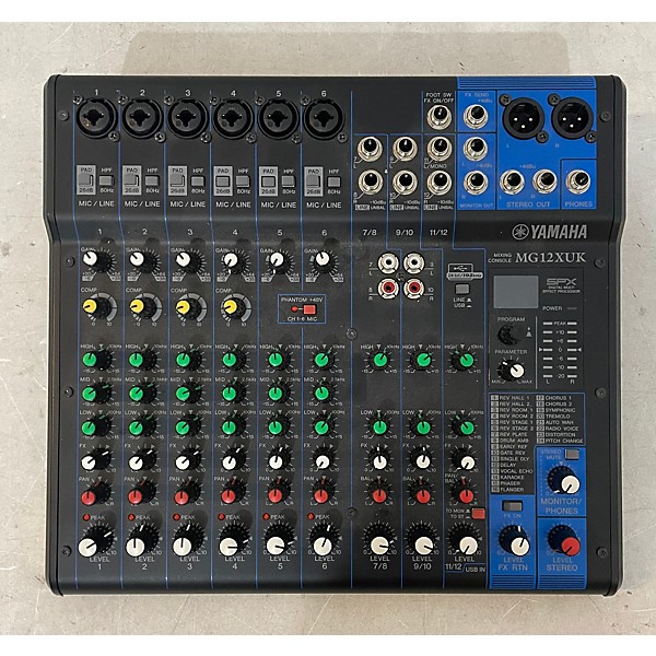 Used Yamaha Mg12xuk Powered Mixer