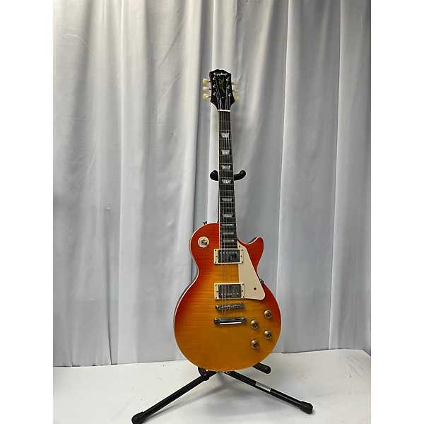 Used Epiphone Used Epiphone 1959 Reissue Les Paul Standard 2 Color Sunburst Solid Body Electric Guitar