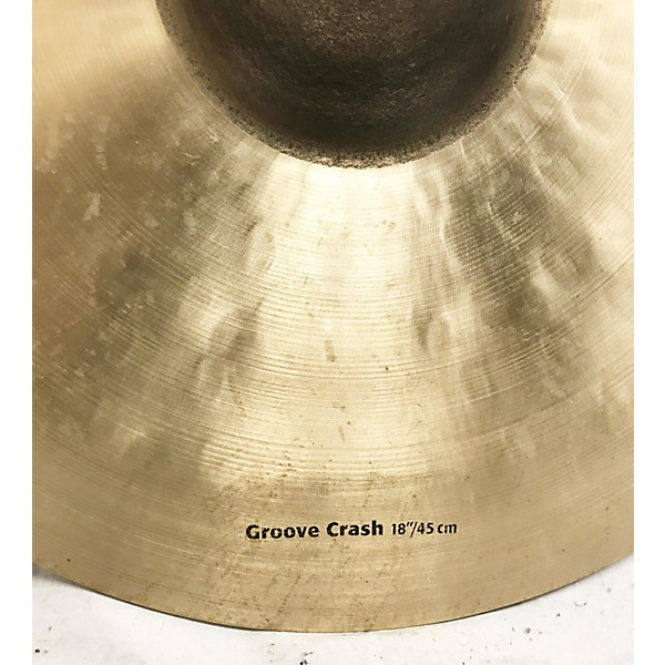 Used SABIAN 18in Hhx Groove Crash Cymbal